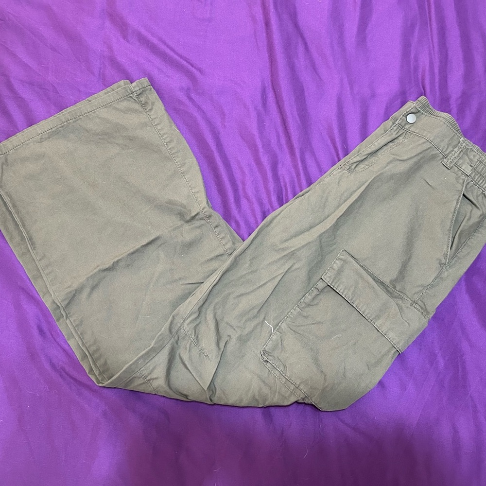 Men's Olive Cargo Pants